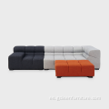 Réplica moderna de sofá de tiempo mechoso